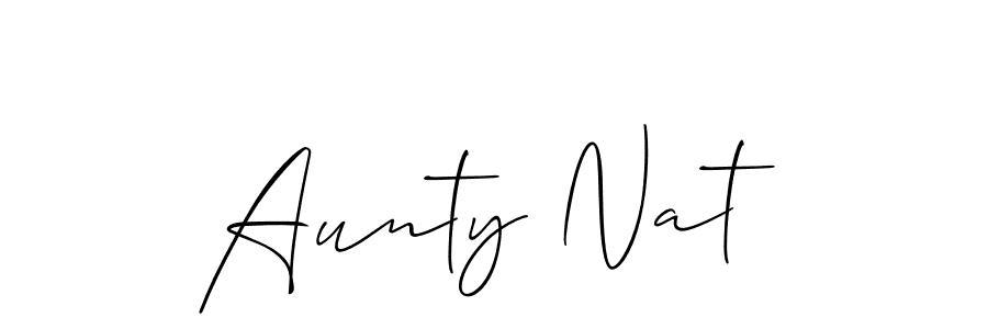 You can use this online signature creator to create a handwritten signature for the name Aunty Nat. This is the best online autograph maker. Aunty Nat signature style 2 images and pictures png