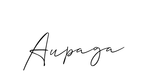 Also we have Aupaga name is the best signature style. Create professional handwritten signature collection using Allison_Script autograph style. Aupaga signature style 2 images and pictures png