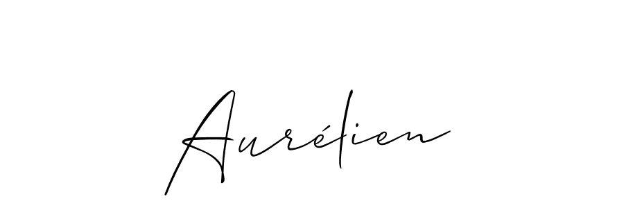 Also we have Aurélien name is the best signature style. Create professional handwritten signature collection using Allison_Script autograph style. Aurélien signature style 2 images and pictures png