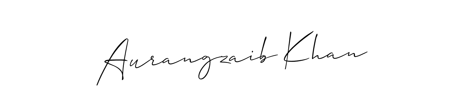 Also You can easily find your signature by using the search form. We will create Aurangzaib Khan name handwritten signature images for you free of cost using Allison_Script sign style. Aurangzaib Khan signature style 2 images and pictures png