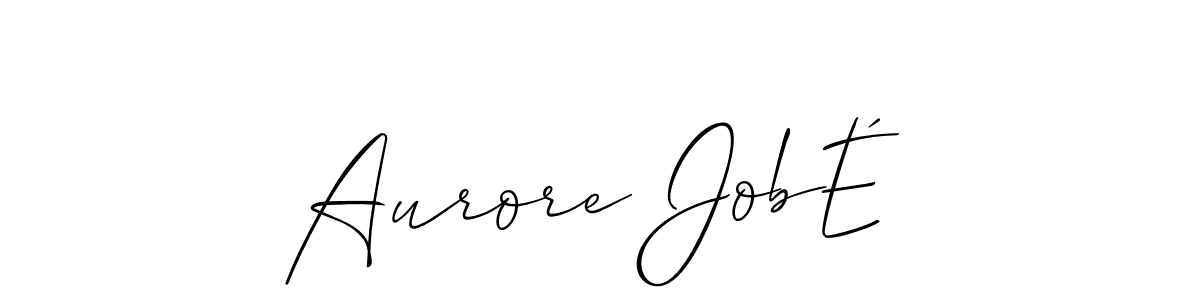 Best and Professional Signature Style for Aurore JobÉ. Allison_Script Best Signature Style Collection. Aurore JobÉ signature style 2 images and pictures png