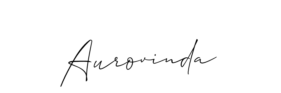 Best and Professional Signature Style for Aurovinda. Allison_Script Best Signature Style Collection. Aurovinda signature style 2 images and pictures png