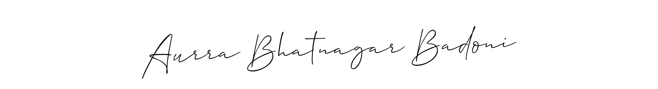 Best and Professional Signature Style for Aurra Bhatnagar Badoni. Allison_Script Best Signature Style Collection. Aurra Bhatnagar Badoni signature style 2 images and pictures png