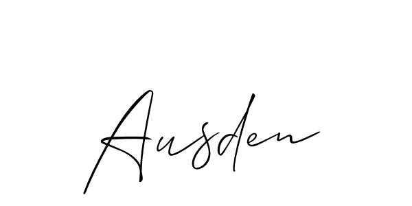 Here are the top 10 professional signature styles for the name Ausden. These are the best autograph styles you can use for your name. Ausden signature style 2 images and pictures png