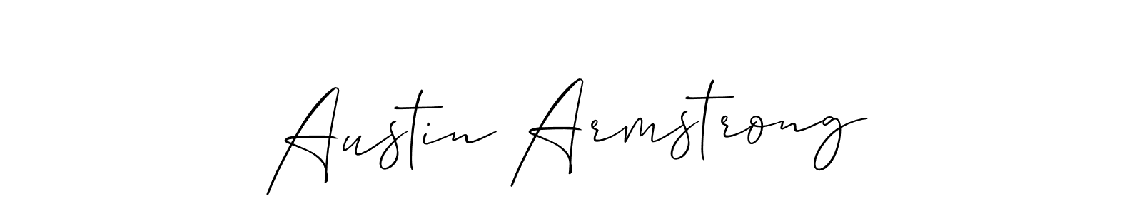 Create a beautiful signature design for name Austin Armstrong. With this signature (Allison_Script) fonts, you can make a handwritten signature for free. Austin Armstrong signature style 2 images and pictures png