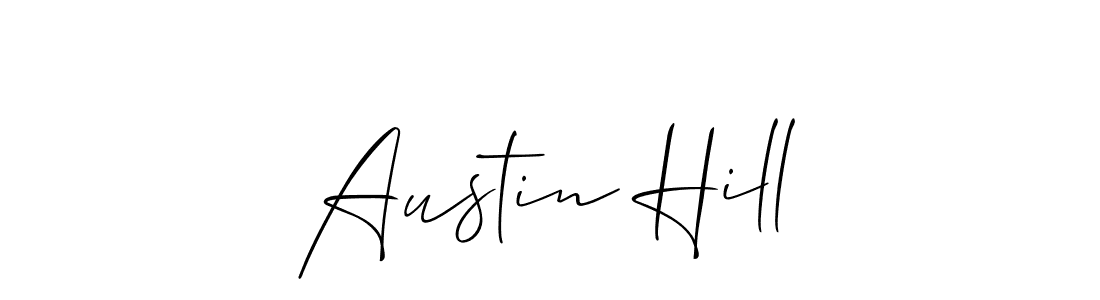 This is the best signature style for the Austin Hill name. Also you like these signature font (Allison_Script). Mix name signature. Austin Hill signature style 2 images and pictures png