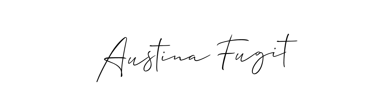 Design your own signature with our free online signature maker. With this signature software, you can create a handwritten (Allison_Script) signature for name Austina Fugit. Austina Fugit signature style 2 images and pictures png