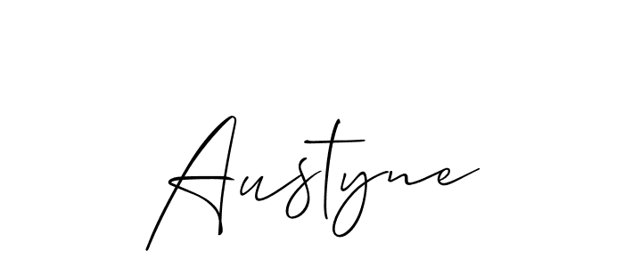 Similarly Allison_Script is the best handwritten signature design. Signature creator online .You can use it as an online autograph creator for name Austyne. Austyne signature style 2 images and pictures png