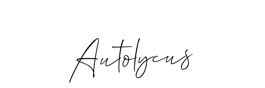 You should practise on your own different ways (Allison_Script) to write your name (Autolycus) in signature. don't let someone else do it for you. Autolycus signature style 2 images and pictures png