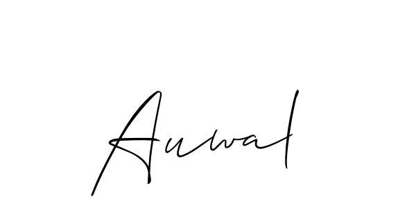 Make a short Auwal  signature style. Manage your documents anywhere anytime using Allison_Script. Create and add eSignatures, submit forms, share and send files easily. Auwal  signature style 2 images and pictures png