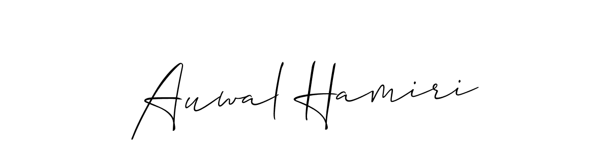 Also You can easily find your signature by using the search form. We will create Auwal Hamiri name handwritten signature images for you free of cost using Allison_Script sign style. Auwal Hamiri signature style 2 images and pictures png