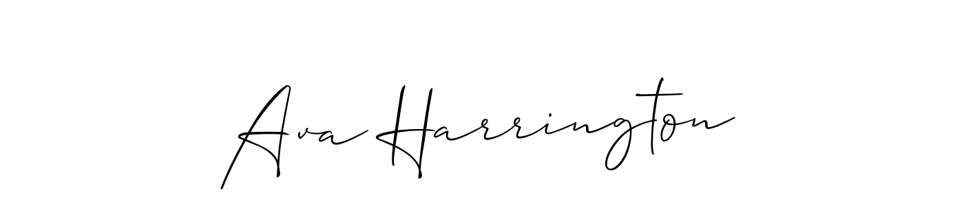 You can use this online signature creator to create a handwritten signature for the name Ava Harrington. This is the best online autograph maker. Ava Harrington signature style 2 images and pictures png