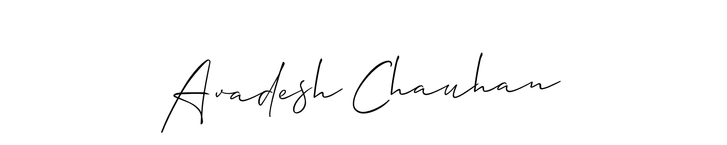 if you are searching for the best signature style for your name Avadesh Chauhan. so please give up your signature search. here we have designed multiple signature styles  using Allison_Script. Avadesh Chauhan signature style 2 images and pictures png