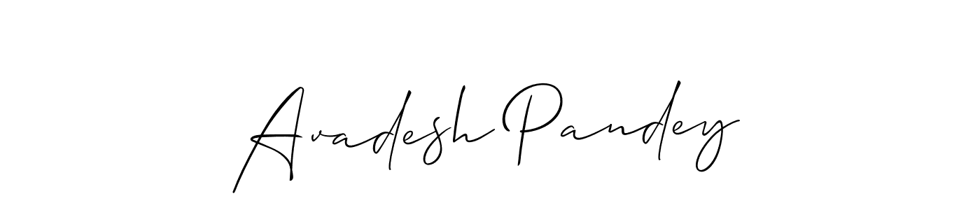 Make a beautiful signature design for name Avadesh Pandey. Use this online signature maker to create a handwritten signature for free. Avadesh Pandey signature style 2 images and pictures png