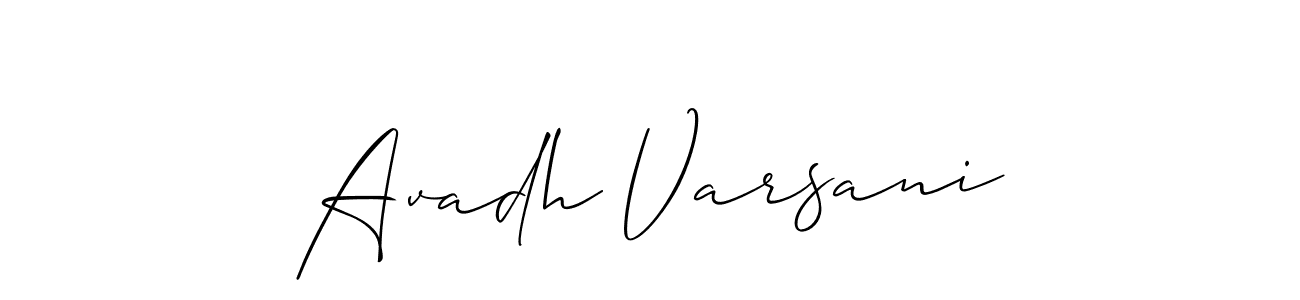This is the best signature style for the Avadh Varsani name. Also you like these signature font (Allison_Script). Mix name signature. Avadh Varsani signature style 2 images and pictures png