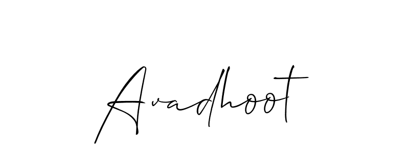 Make a short Avadhoot signature style. Manage your documents anywhere anytime using Allison_Script. Create and add eSignatures, submit forms, share and send files easily. Avadhoot signature style 2 images and pictures png