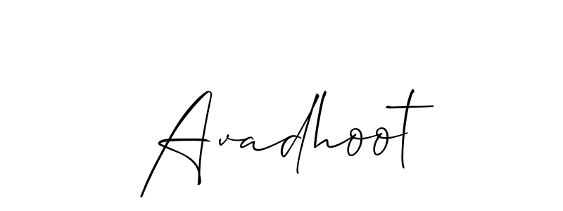 Make a short Avadhoot signature style. Manage your documents anywhere anytime using Allison_Script. Create and add eSignatures, submit forms, share and send files easily. Avadhoot signature style 2 images and pictures png