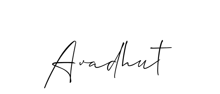 Check out images of Autograph of Avadhut name. Actor Avadhut Signature Style. Allison_Script is a professional sign style online. Avadhut signature style 2 images and pictures png