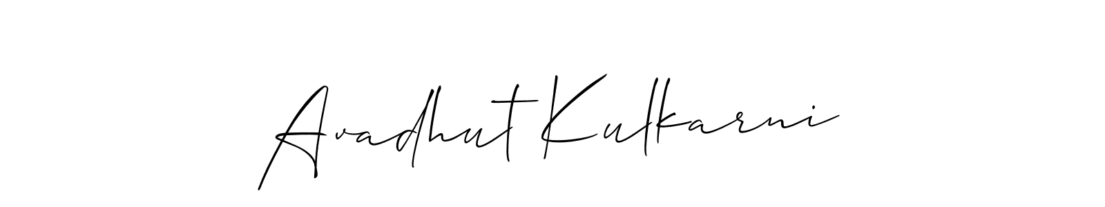 Here are the top 10 professional signature styles for the name Avadhut Kulkarni. These are the best autograph styles you can use for your name. Avadhut Kulkarni signature style 2 images and pictures png