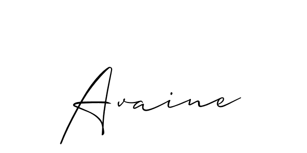 You can use this online signature creator to create a handwritten signature for the name Avaine. This is the best online autograph maker. Avaine signature style 2 images and pictures png