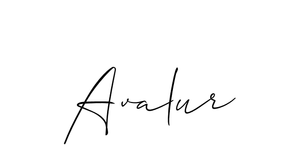 How to Draw Avalur signature style? Allison_Script is a latest design signature styles for name Avalur. Avalur signature style 2 images and pictures png