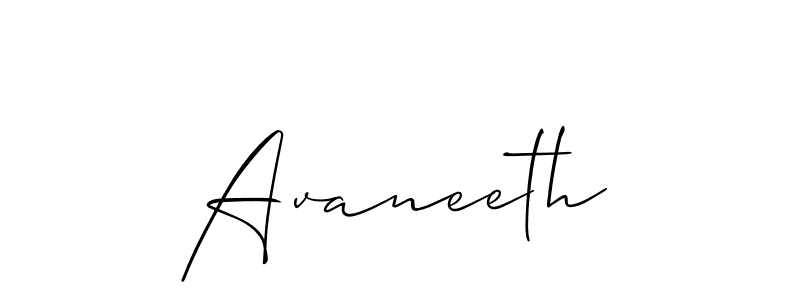 You should practise on your own different ways (Allison_Script) to write your name (Avaneeth) in signature. don't let someone else do it for you. Avaneeth signature style 2 images and pictures png