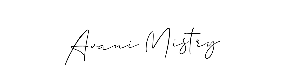 You should practise on your own different ways (Allison_Script) to write your name (Avani Mistry) in signature. don't let someone else do it for you. Avani Mistry signature style 2 images and pictures png