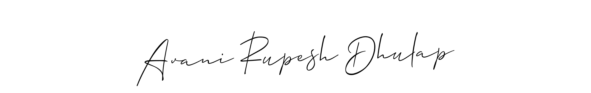 Here are the top 10 professional signature styles for the name Avani Rupesh Dhulap. These are the best autograph styles you can use for your name. Avani Rupesh Dhulap signature style 2 images and pictures png
