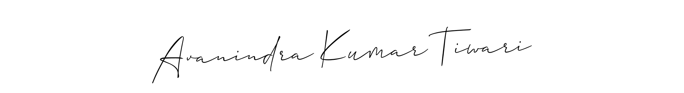 How to make Avanindra Kumar Tiwari signature? Allison_Script is a professional autograph style. Create handwritten signature for Avanindra Kumar Tiwari name. Avanindra Kumar Tiwari signature style 2 images and pictures png