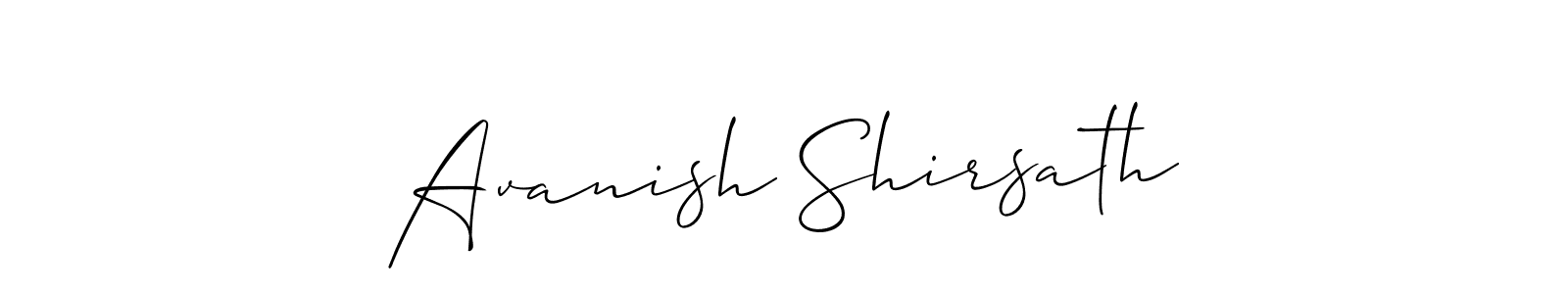 This is the best signature style for the Avanish Shirsath name. Also you like these signature font (Allison_Script). Mix name signature. Avanish Shirsath signature style 2 images and pictures png