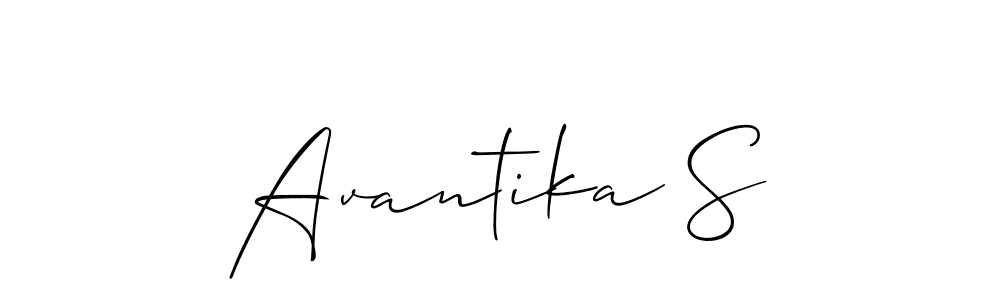 Check out images of Autograph of Avantika S name. Actor Avantika S Signature Style. Allison_Script is a professional sign style online. Avantika S signature style 2 images and pictures png