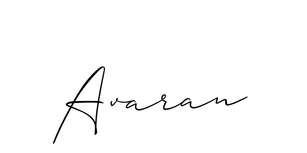 It looks lik you need a new signature style for name Avaran. Design unique handwritten (Allison_Script) signature with our free signature maker in just a few clicks. Avaran signature style 2 images and pictures png