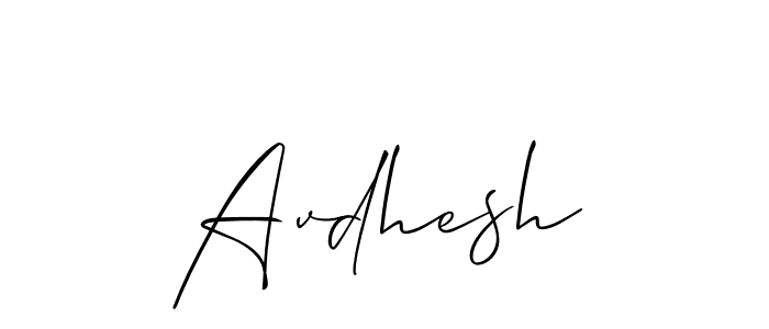 Also You can easily find your signature by using the search form. We will create Avdhesh name handwritten signature images for you free of cost using Allison_Script sign style. Avdhesh signature style 2 images and pictures png