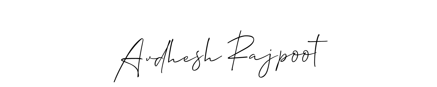 You can use this online signature creator to create a handwritten signature for the name Avdhesh Rajpoot. This is the best online autograph maker. Avdhesh Rajpoot signature style 2 images and pictures png