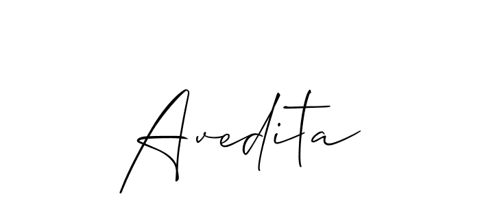 Avedita stylish signature style. Best Handwritten Sign (Allison_Script) for my name. Handwritten Signature Collection Ideas for my name Avedita. Avedita signature style 2 images and pictures png