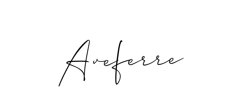 Once you've used our free online signature maker to create your best signature Allison_Script style, it's time to enjoy all of the benefits that Aveferre name signing documents. Aveferre signature style 2 images and pictures png