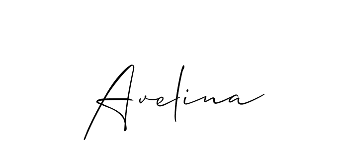 You should practise on your own different ways (Allison_Script) to write your name (Avelina) in signature. don't let someone else do it for you. Avelina signature style 2 images and pictures png