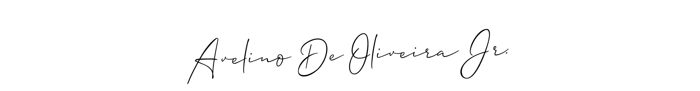 See photos of Avelino De Oliveira Jr. official signature by Spectra . Check more albums & portfolios. Read reviews & check more about Allison_Script font. Avelino De Oliveira Jr. signature style 2 images and pictures png