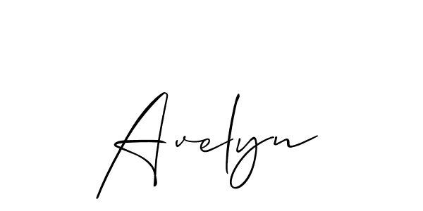 Make a beautiful signature design for name Avelyn. Use this online signature maker to create a handwritten signature for free. Avelyn signature style 2 images and pictures png
