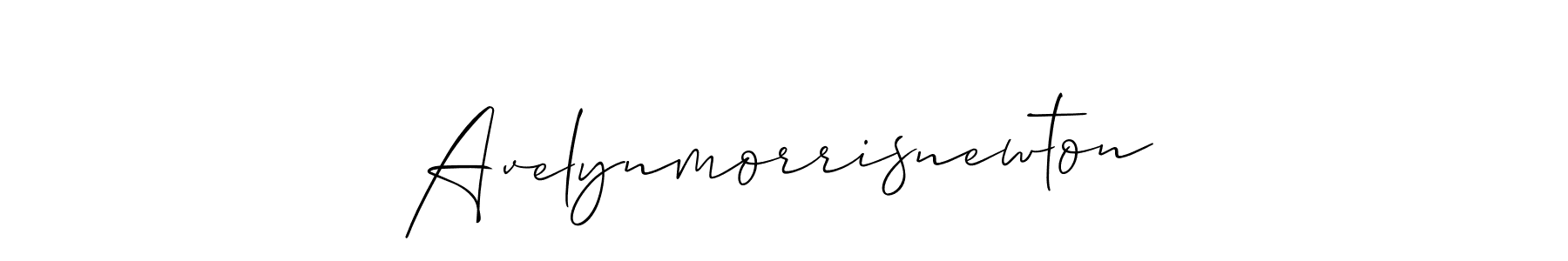 Similarly Allison_Script is the best handwritten signature design. Signature creator online .You can use it as an online autograph creator for name Avelynmorrisnewton. Avelynmorrisnewton signature style 2 images and pictures png