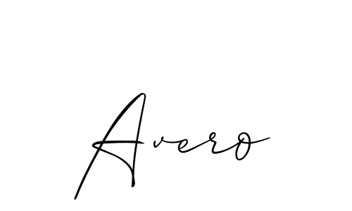 How to make Avero name signature. Use Allison_Script style for creating short signs online. This is the latest handwritten sign. Avero signature style 2 images and pictures png