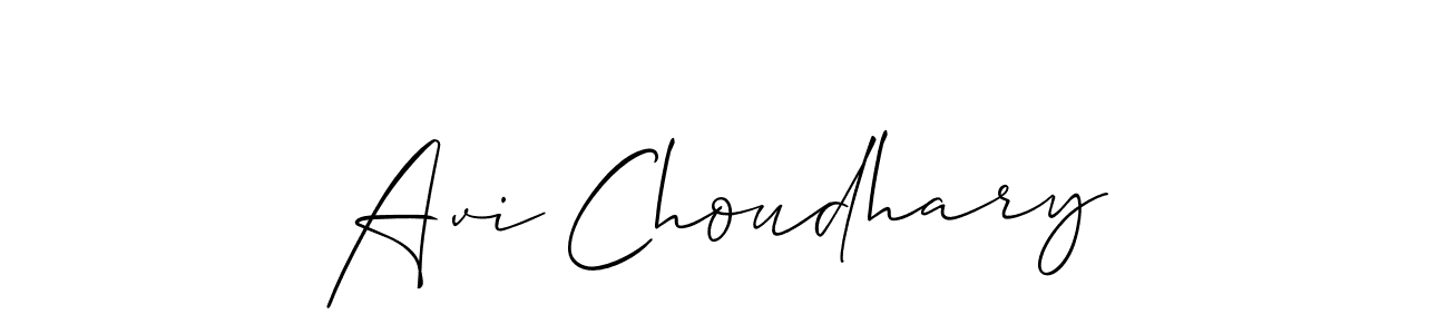 Make a beautiful signature design for name Avi Choudhary. Use this online signature maker to create a handwritten signature for free. Avi Choudhary signature style 2 images and pictures png