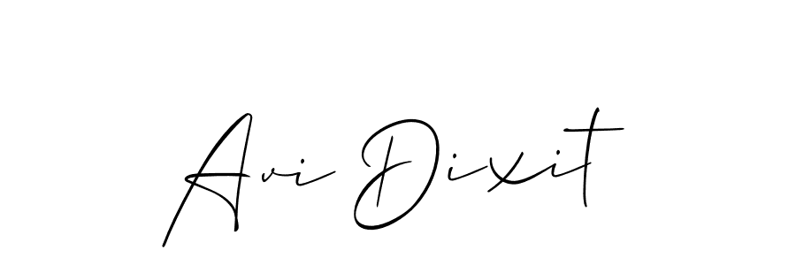 Also You can easily find your signature by using the search form. We will create Avi Dixit name handwritten signature images for you free of cost using Allison_Script sign style. Avi Dixit signature style 2 images and pictures png