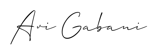 Achieve flawless digital penmanship with Avi Gabani name in Allison_Script font. The perfect tool for creating online signatures. Avi Gabani signature style 2 images and pictures png