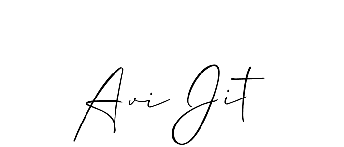 Once you've used our free online signature maker to create your best signature Allison_Script style, it's time to enjoy all of the benefits that Avi Jit name signing documents. Avi Jit signature style 2 images and pictures png