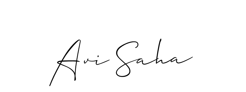 if you are searching for the best signature style for your name Avi Saha. so please give up your signature search. here we have designed multiple signature styles  using Allison_Script. Avi Saha signature style 2 images and pictures png