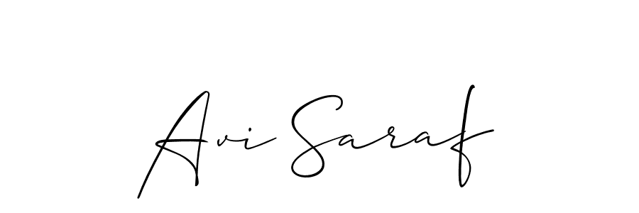 Allison_Script is a professional signature style that is perfect for those who want to add a touch of class to their signature. It is also a great choice for those who want to make their signature more unique. Get Avi Saraf name to fancy signature for free. Avi Saraf signature style 2 images and pictures png