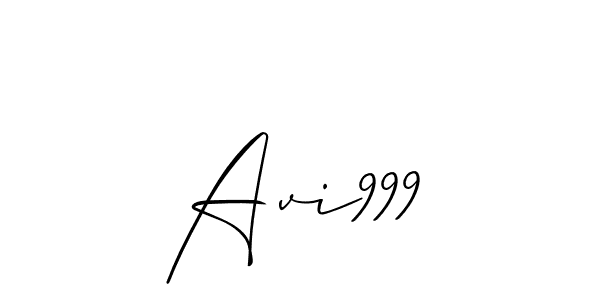 Also You can easily find your signature by using the search form. We will create Avi999 name handwritten signature images for you free of cost using Allison_Script sign style. Avi999 signature style 2 images and pictures png