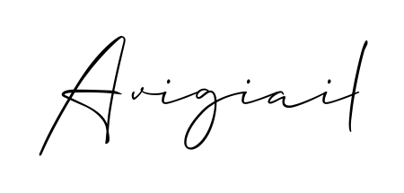 Also You can easily find your signature by using the search form. We will create Avigiail name handwritten signature images for you free of cost using Allison_Script sign style. Avigiail signature style 2 images and pictures png