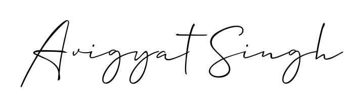 Create a beautiful signature design for name Avigyat Singh. With this signature (Allison_Script) fonts, you can make a handwritten signature for free. Avigyat Singh signature style 2 images and pictures png